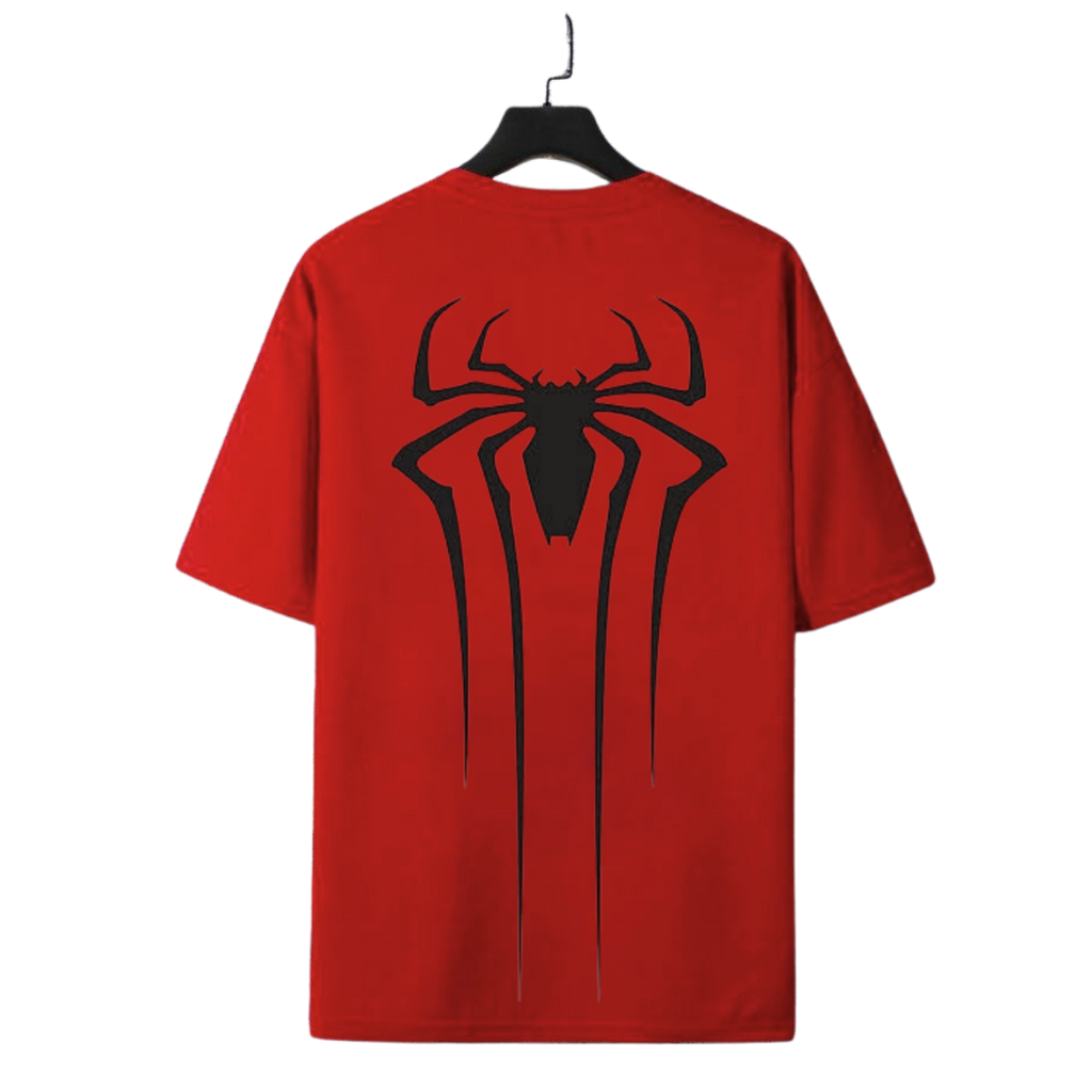 Spider Shadow Oversized Graphic Tee