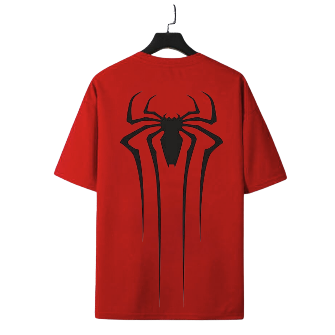 Spider Shadow Oversized Graphic Tee